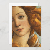 Sandro Botticelli geboorte van Venus Kaart (Voorkant / Achterkant)
