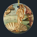 Sandro Botticelli geboorte van Venus Keramisch Ornament<br><div class="desc">Sandro Botticelli geboorte van Venus</div>