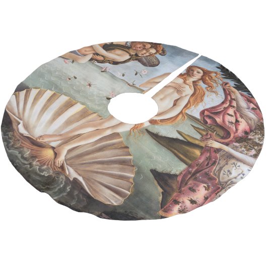 Sandro Botticelli - geboorte van Venus Kerstboom Rok (Gekanteld)