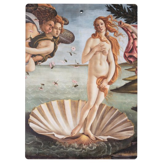 Sandro Botticelli - geboorte van Venus Klembord (Achterkant)