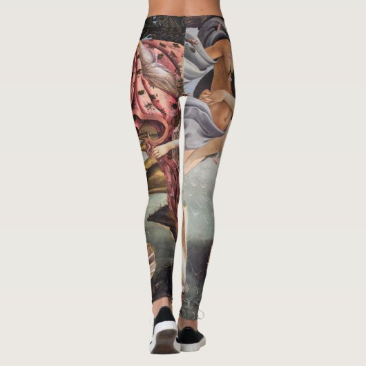 Sandro Botticelli - geboorte van Venus Leggings (Achterkant)
