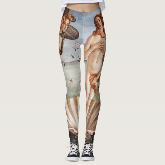 Sandro Botticelli - geboorte van Venus Leggings (Voorkant)