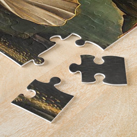 Sandro Botticelli geboorte van Venus Legpuzzel (Zijkant)