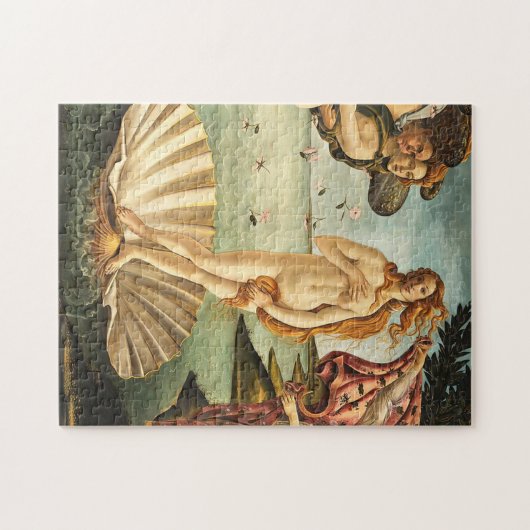 Sandro Botticelli geboorte van Venus Legpuzzel (Horizontaal)