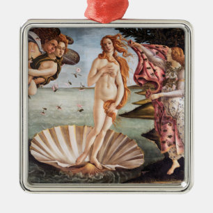 Sandro Botticelli - geboorte van Venus Metalen Ornament