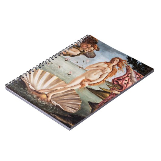 Sandro Botticelli - Geboorte van Venus Notitieboek (Linkerzijde)