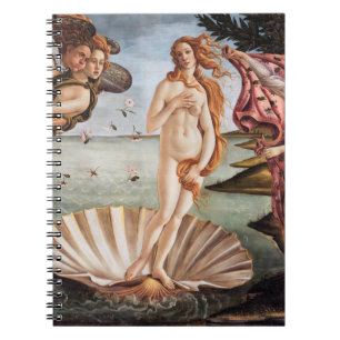 Sandro Botticelli - geboorte van Venus Notitieboek