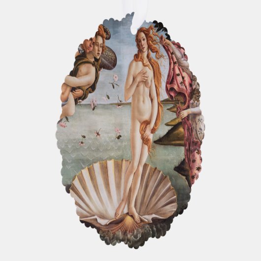 Sandro Botticelli - geboorte van Venus Ornament Kaart (Rechts)