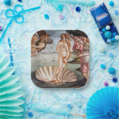 Sandro Botticelli - geboorte van Venus Papieren Bordje (Feest)