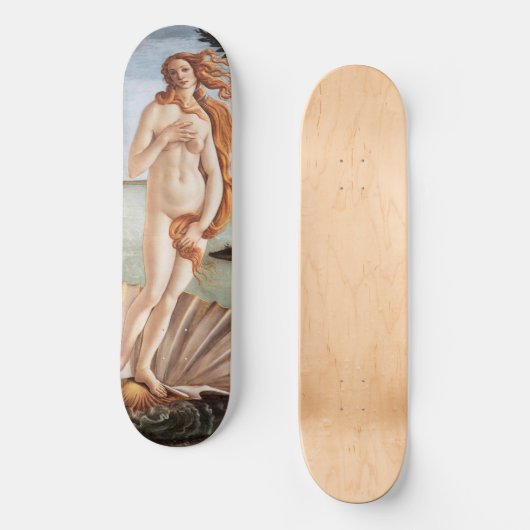 Sandro Botticelli - geboorte van Venus Persoonlijk Skateboard (Voorkant)