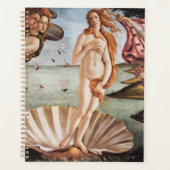 Sandro Botticelli - geboorte van Venus Planner (Voorkant)
