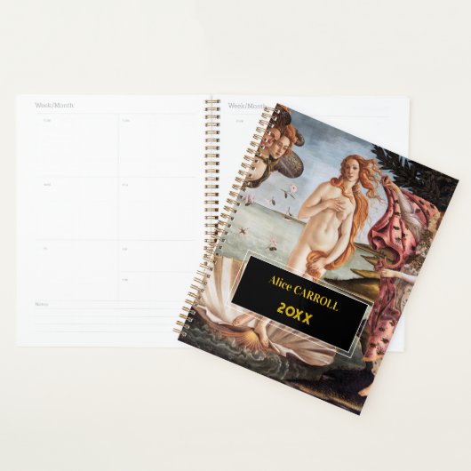 Sandro Botticelli - geboorte van Venus Planner (Display)