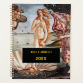 Sandro Botticelli - geboorte van Venus Planner (Voorkant)