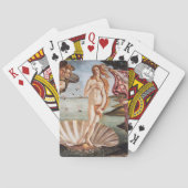 Sandro Botticelli - geboorte van Venus Pokerkaarten (Achterkant)