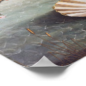Sandro Botticelli - Geboorte van Venus Poster (Hoek)