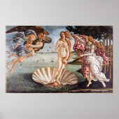 Sandro Botticelli - geboorte van Venus Poster (Voorkant)
