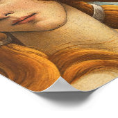 Sandro Botticelli geboorte van Venus Poster (Hoek)