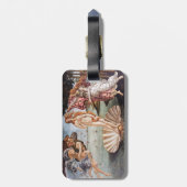 Sandro Botticelli - geboorte van Venus - QR-code Bagagelabel (Achterkant verticaal)