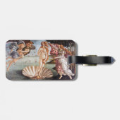 Sandro Botticelli - geboorte van Venus - QR-code Bagagelabel (Achterkant horizontaal)