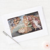 Sandro Botticelli - Geboorte van Venus Rechthoekige Sticker (Envelop)