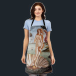 Sandro Botticelli - Geboorte van Venus Schort<br><div class="desc">Geboorte van Venus - Sandro Botticelli, tempera op doek, 1485</div>