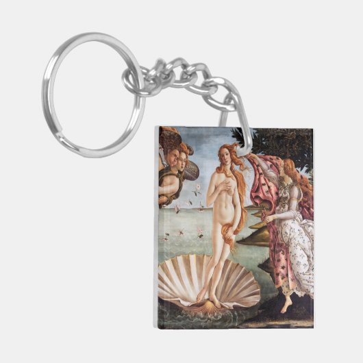 Sandro Botticelli - geboorte van Venus Sleutelhanger (Voorkant Links)