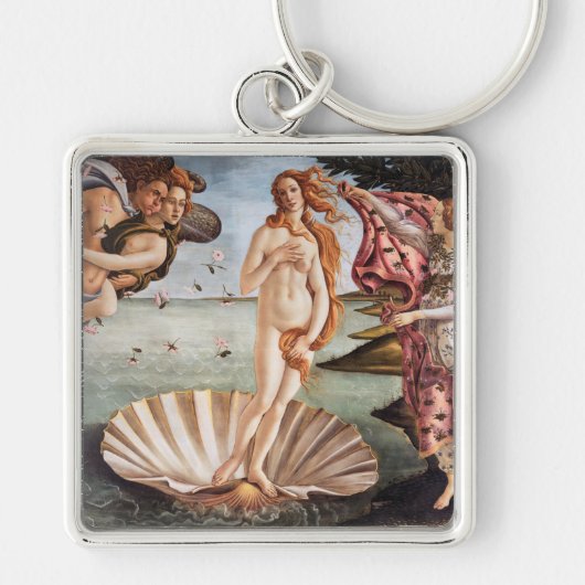Sandro Botticelli - Geboorte van Venus Sleutelhanger (Voorkant)