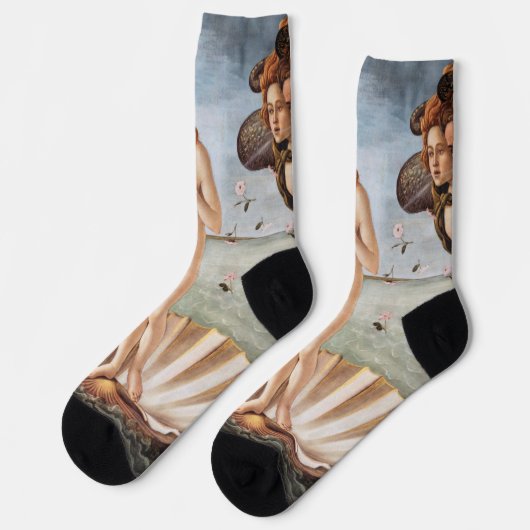 Sandro Botticelli - Geboorte van Venus Sokken (Links)
