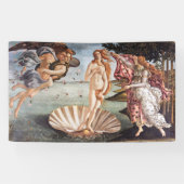 Sandro Botticelli - geboorte van Venus Spandoek (Horizontaal)