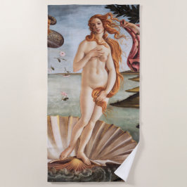 Sandro Botticelli - geboorte van Venus Strandlaken
