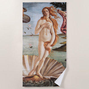 Sandro Botticelli - geboorte van Venus Strandlaken