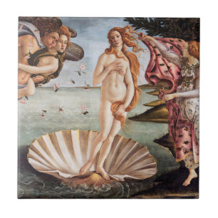 Sandro Botticelli - geboorte van Venus Tegeltje