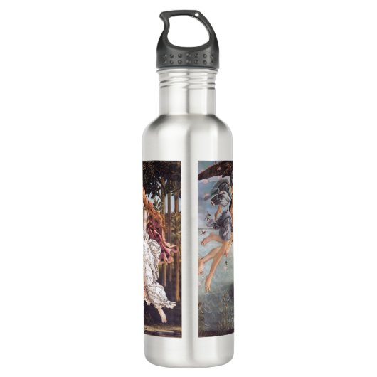 Sandro Botticelli - geboorte van Venus Waterfles (Achterkant)