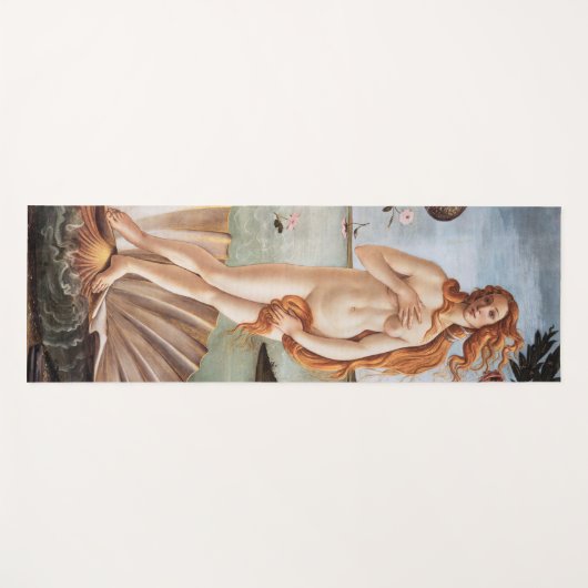 Sandro Botticelli - geboorte van Venus Yogamat (Voorkant (horizontaal))