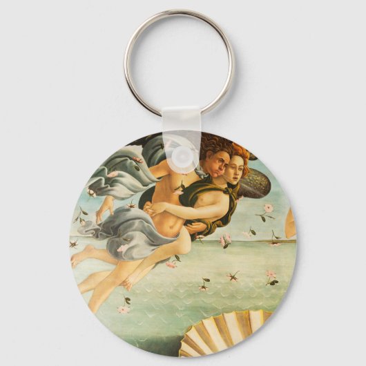 Sandro Botticelli Geboorte van Venus Zephyrus, Chl Sleutelhanger (Voorkant)