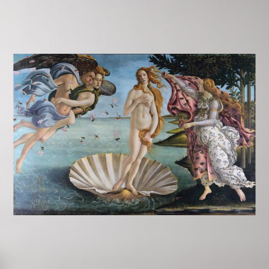 Sandro Botticelli geboren Poster (Voorkant)