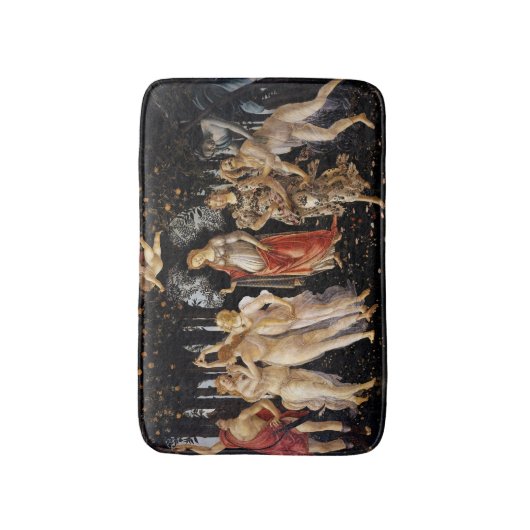 Sandro Botticelli - La Primavera Badmat (Voorkant Verticaal)