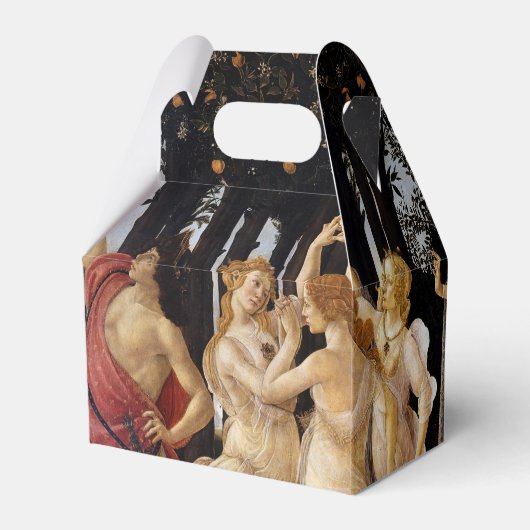 Sandro Botticelli - La Primavera Bedankdoosjes (Achterkant)