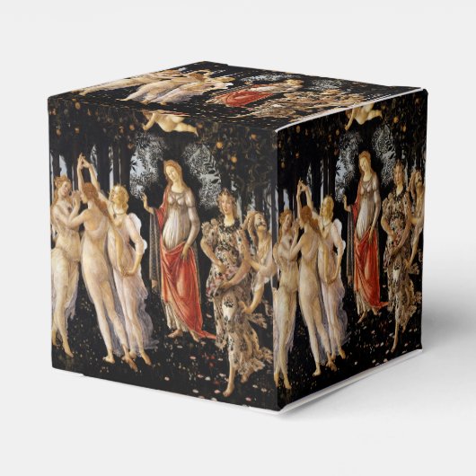 Sandro Botticelli - La Primavera Bedankdoosjes (Achterkant)