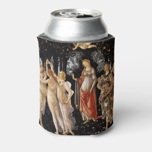 Sandro Botticelli - La Primavera Blikjeskoeler (Blikje Achterkant)