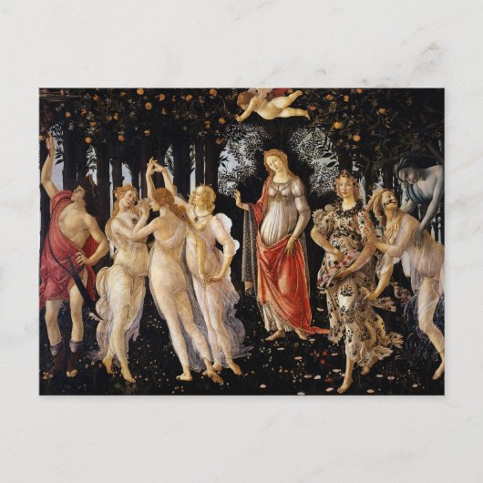 Sandro Botticelli - La Primavera Briefkaart (Voorkant)