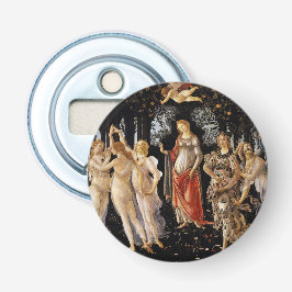 Sandro Botticelli - La Primavera Button Flesopener
