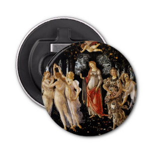 Sandro Botticelli - La Primavera Button Flesopener