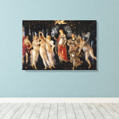Sandro Botticelli - La Primavera Canvas Afdruk (Insitu (Houten vloer))