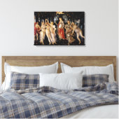 Sandro Botticelli - La Primavera Canvas Afdruk (Insitu (Slaapkamer))