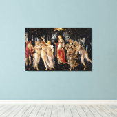 Sandro Botticelli - La Primavera Canvas Afdruk (Insitu (Houten vloer))
