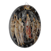 Sandro Botticelli - La Primavera Dartbord (Voorkant Links)