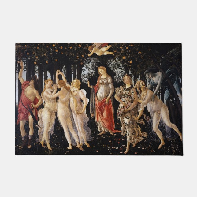 Sandro Botticelli - La Primavera Deurmat (Voorkant)