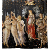 Sandro Botticelli - La Primavera Douchegordijn (Voorkant)