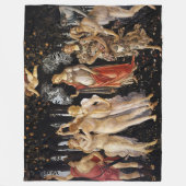 Sandro Botticelli - La Primavera Fleece Deken (Voorkant)